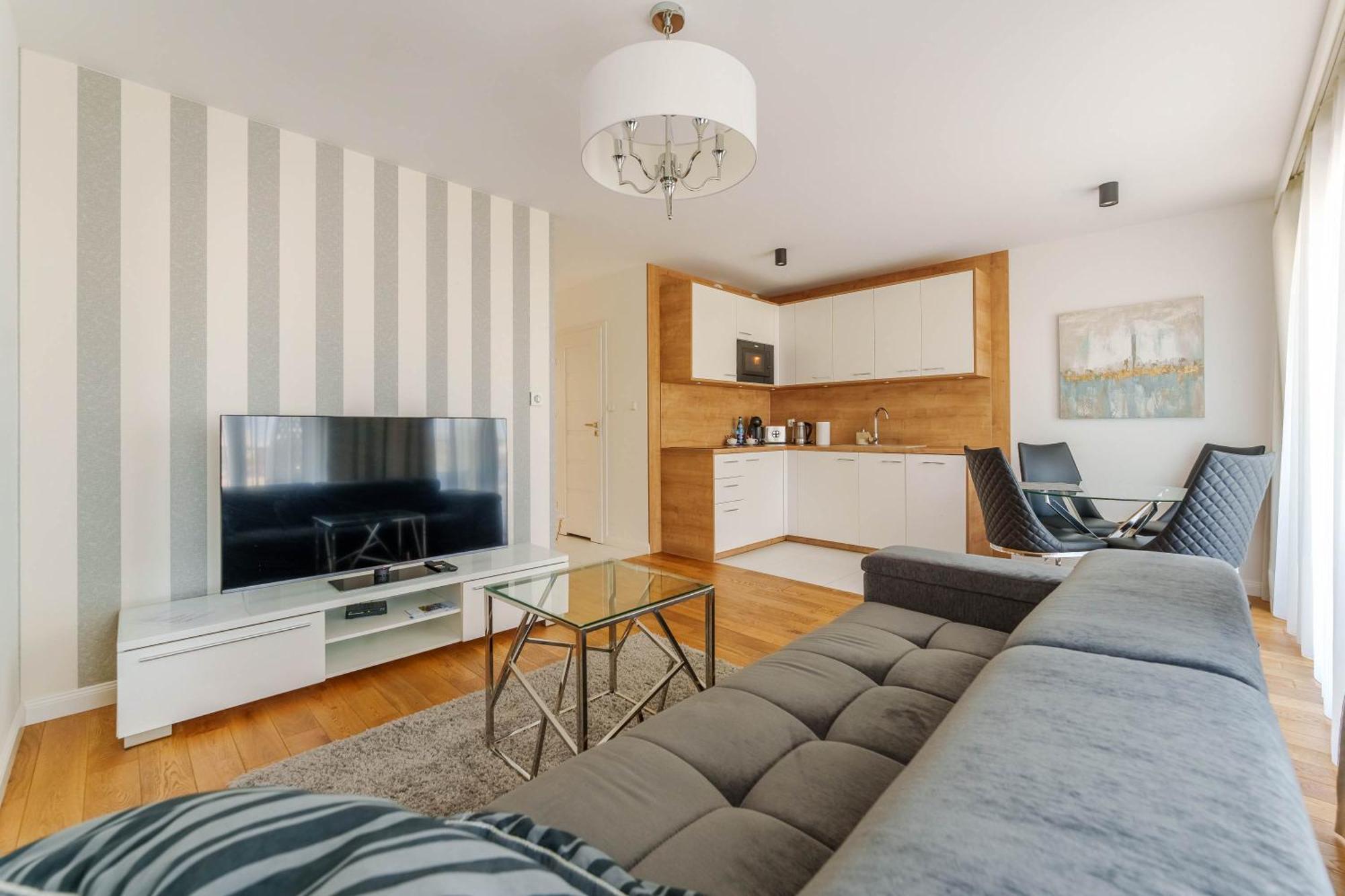 Apart111 Apartament Rodzinny 3 Pokoje - 2 Sypialnie- Sauna, Silownia Kolobrzeg Bagian luar foto
